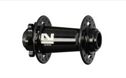 Hub front XD641SB-B20,  p.a.blk, 32H, AL20X110, 2XJP, BLK-SC, Novatec laser logo, OEM