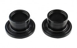 Side cap FRONT 20, PRESSED IN, alloy, black, LEFT/RIGHT, for DH41SB, DH61SB, , ASSEMBLED (INCL.PARTS+WASHERS+O-RINGS)