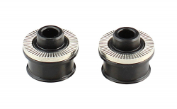 Side cap FRONT, alloy, black, LEFT/RIGHT, for A291SB-SL, ASSEMBLED (INCL.PARTS+WASHERS+O-RINGS)