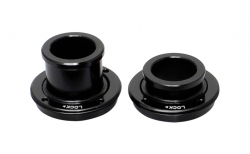 Side cap FRONT 15mm, THREADED, alloy, black, LEFT/RIGHT for 791SB-CL, ASSEMBLED (INCL.PARTS+WASHERS+O-RINGS)