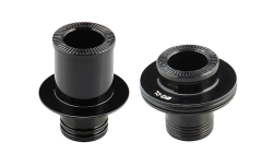 Side cap FRONT 12mm, alloy, black, LEFT+RIGHT, for D791SB-CL, ASSEMBLED (INCL.PARTS+WASHERS+O-RINGS)