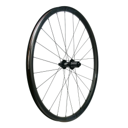 Novatec carbon Gravel wheels G24 Team, U2.0 tubeless ready, 12x100/12x142mm, Shimano HG, carbon rims, 24.0x30.0x28.0 (int./ext./height), J-hook aero stainless spokes, DSN nipples