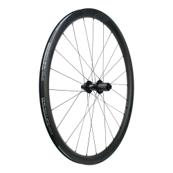 Novatec carbon Road disc wheels R3 Team-CL, U4.0 tubeless ready, 12x100/12x142mm, Shimano HG, carbon rims, 21.0x27.7x35.0 (int./ext./height), J-hook triple butted stainless spokes, DSN nipples